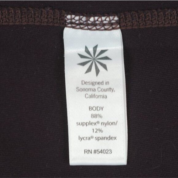 Athleta Elation Women's Extra Small Purple Mid Rise Capri Activewear Leggings - Picture 8 of 9